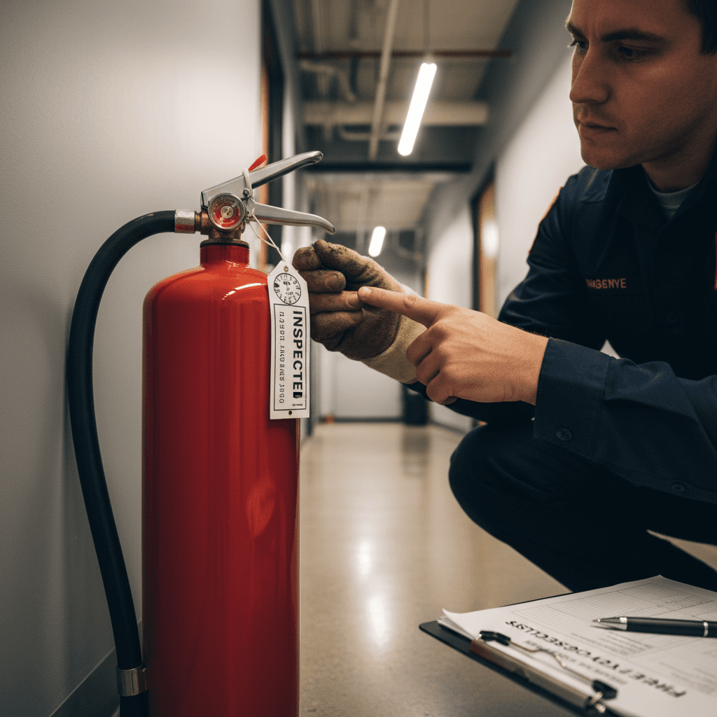 Fire risk assessment inspection